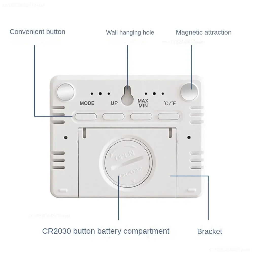 Xiaomi Thermometer Hygrometer: Auto Temp & Humidity Monitor
