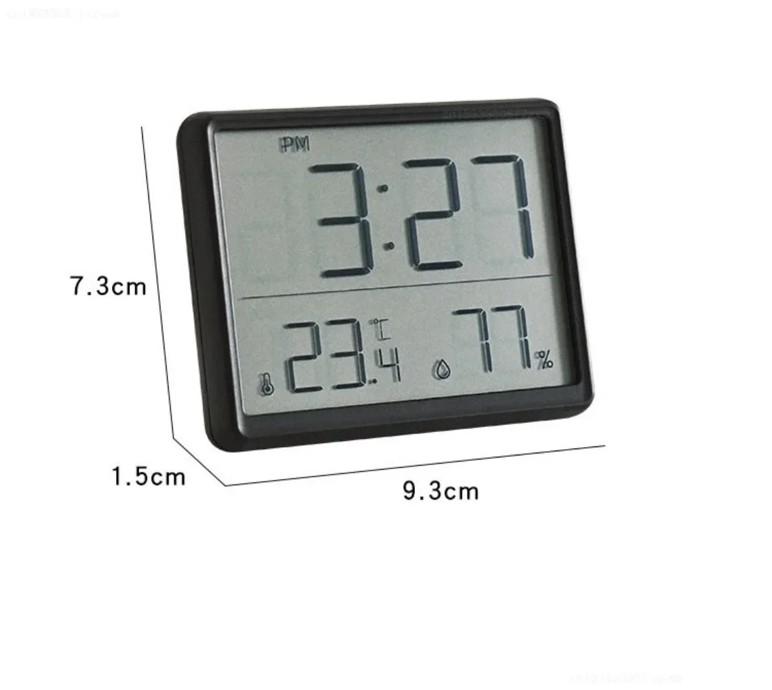 Clock with Thermometer and Hygrometer